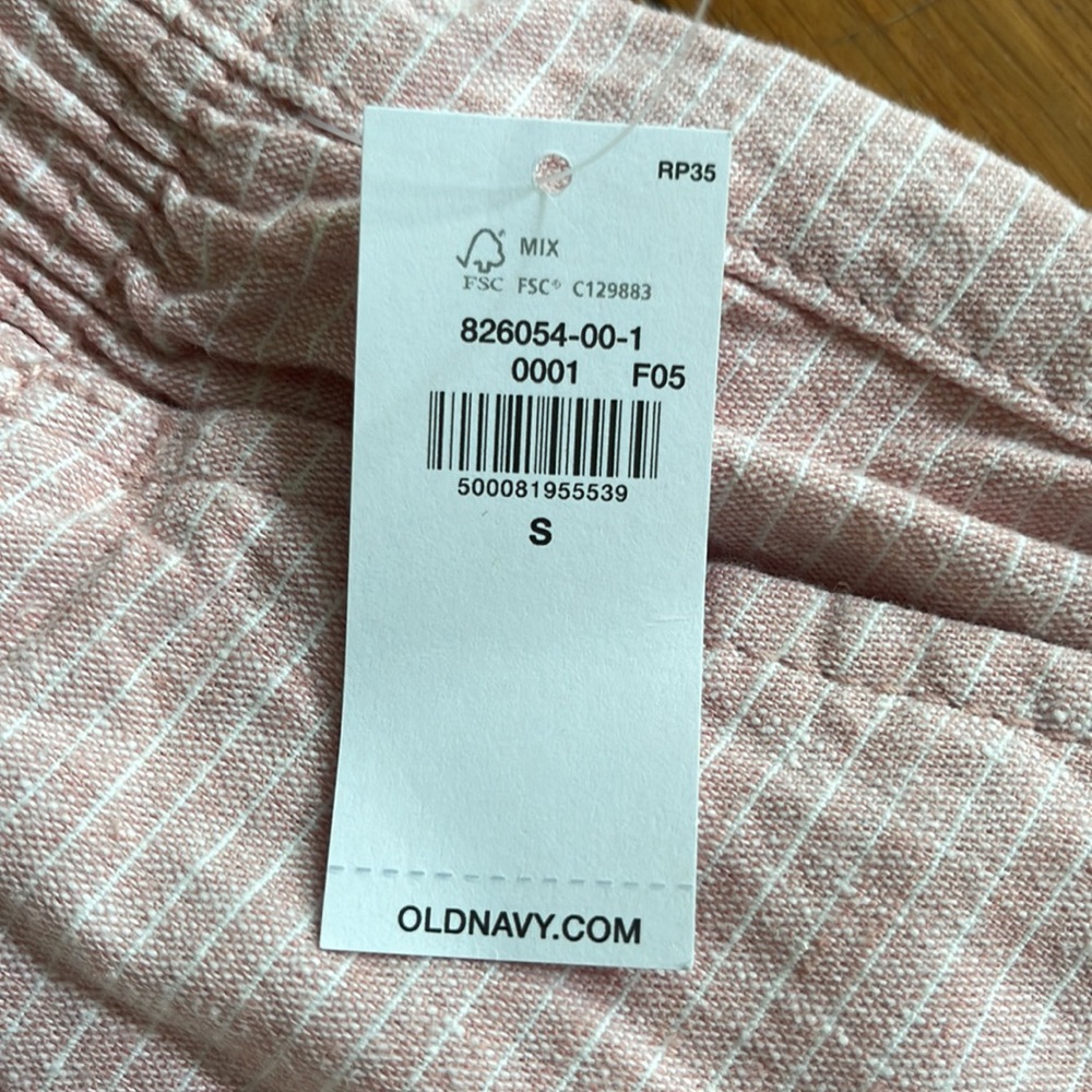 Men’s small linen shorts - Picture 4 of 4
